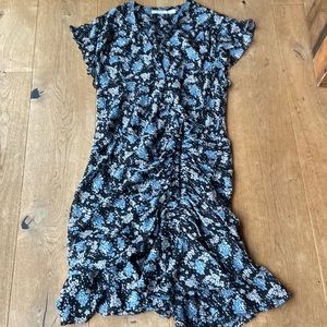 Veronica Beard ladies silk floral dress size 12